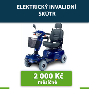 Elektrický invalidní skútr MEYRA Cylindr 410+ MODRÁ